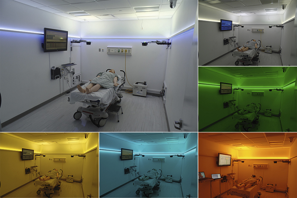 Lighting and Emergency Dept. Clinician Wellness and Performance